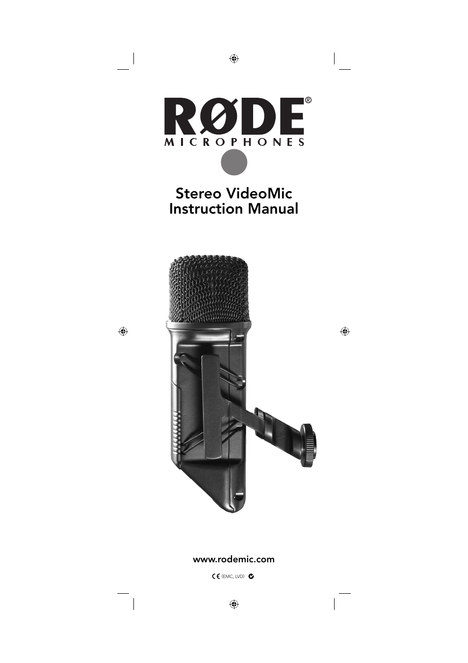 RODE Microphones Stereo VideoMic User Manual | 12 pages