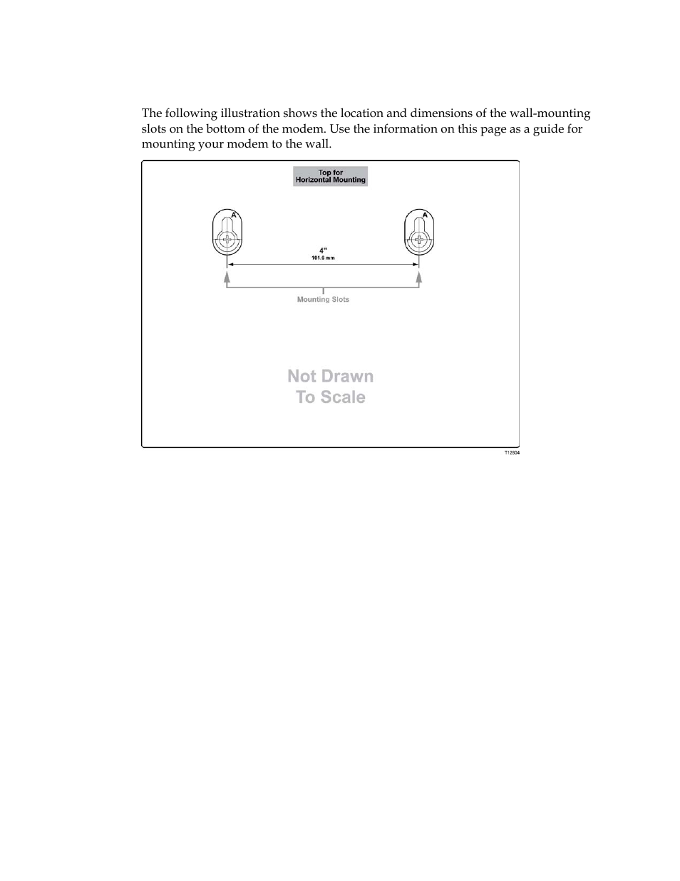 Location and dimensions of the wall-mounting slots | Cisco DPQ2202 User Manual | Page 19 / 38