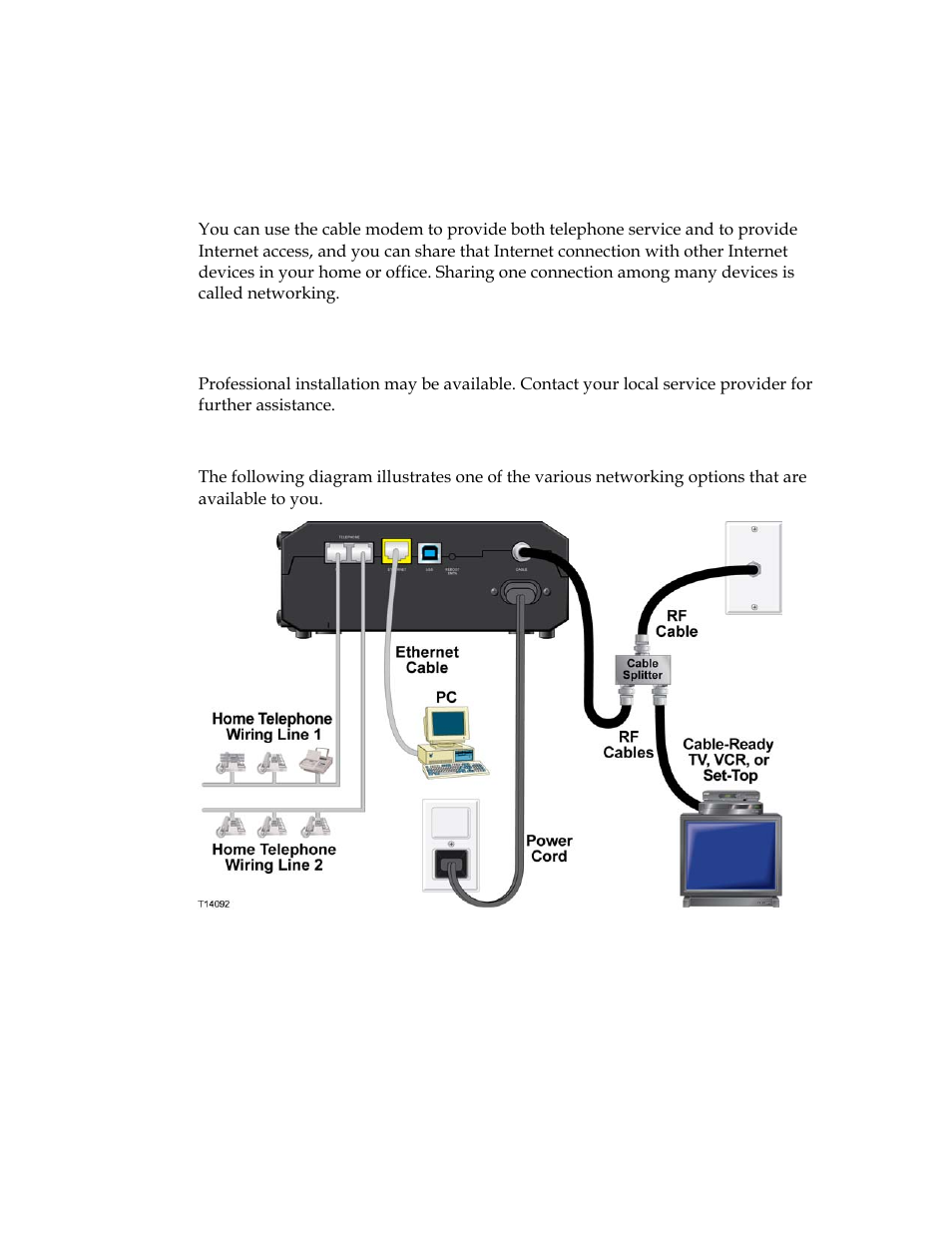 Connecting and installing internet devices, To connect devices | Cisco DPQ2202 User Manual | Page 21 / 38