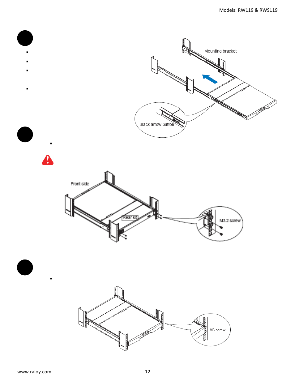 Raloy RW119 User Manual | Page 12 / 29