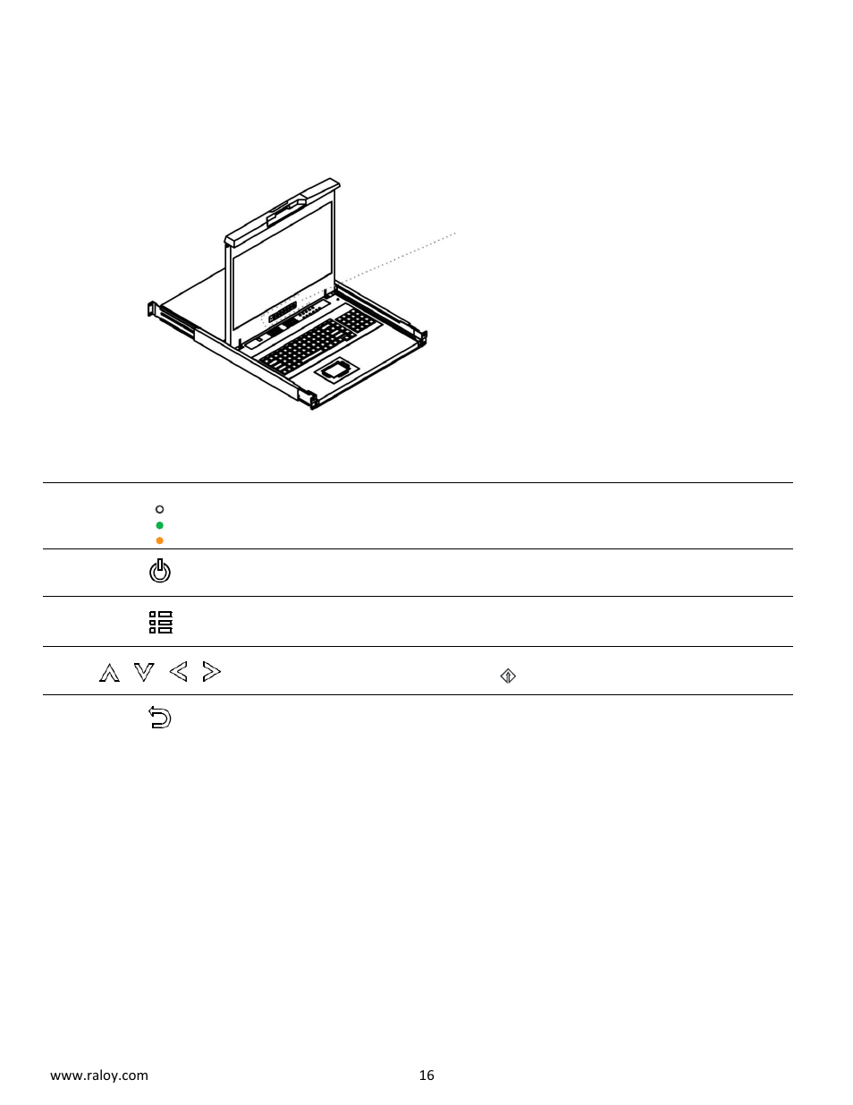 Chapter 2 operation | Raloy RWX119 User Manual | Page 16 / 24