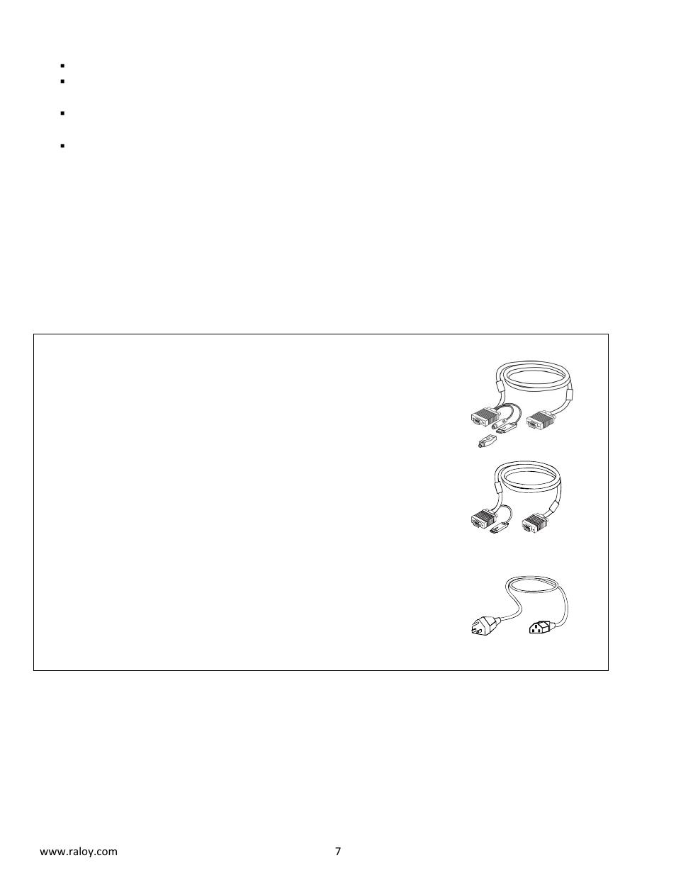 Raloy RWX119 User Manual | Page 7 / 24