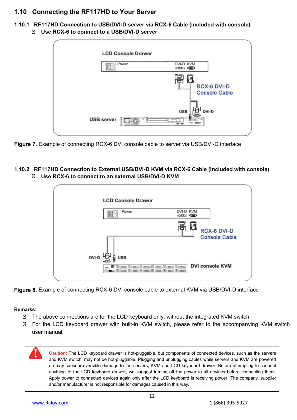 Raloy RF117HD User Manual | Page 12 / 28