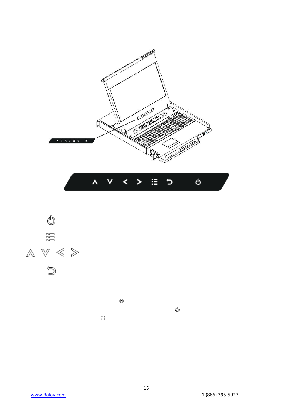 Chapter 2 operation | Raloy RF117HD User Manual | Page 15 / 28