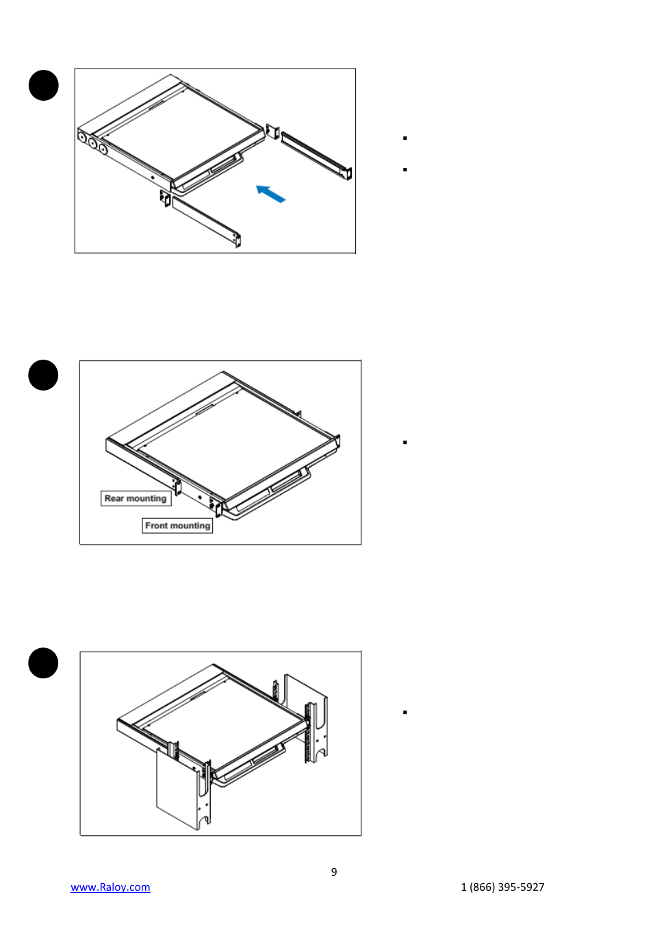 Complete the installation | Raloy RF117HD User Manual | Page 9 / 28