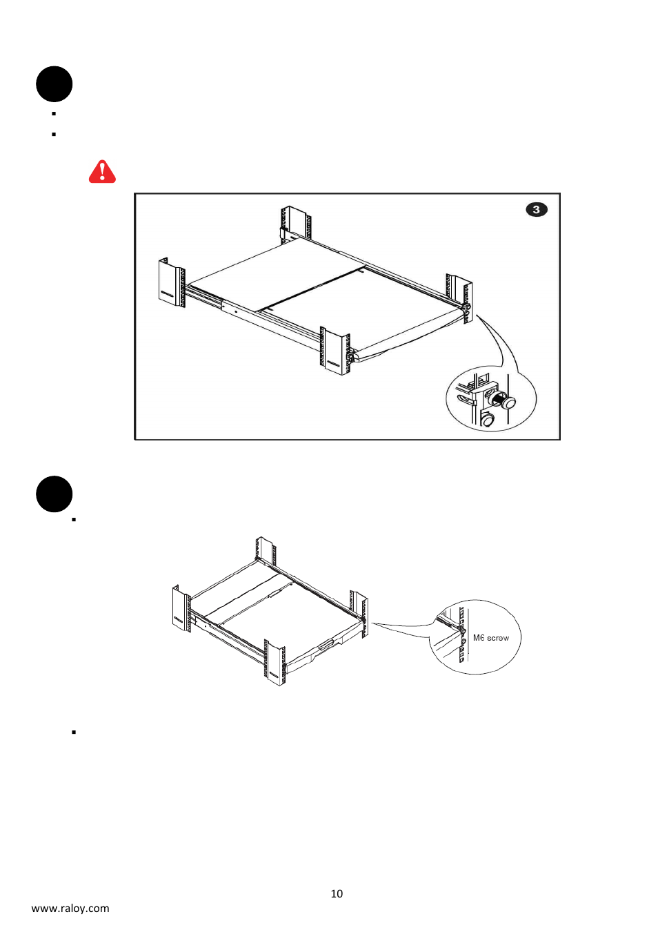 Caution, Complete the installation | Raloy RN117 User Manual | Page 10 / 22