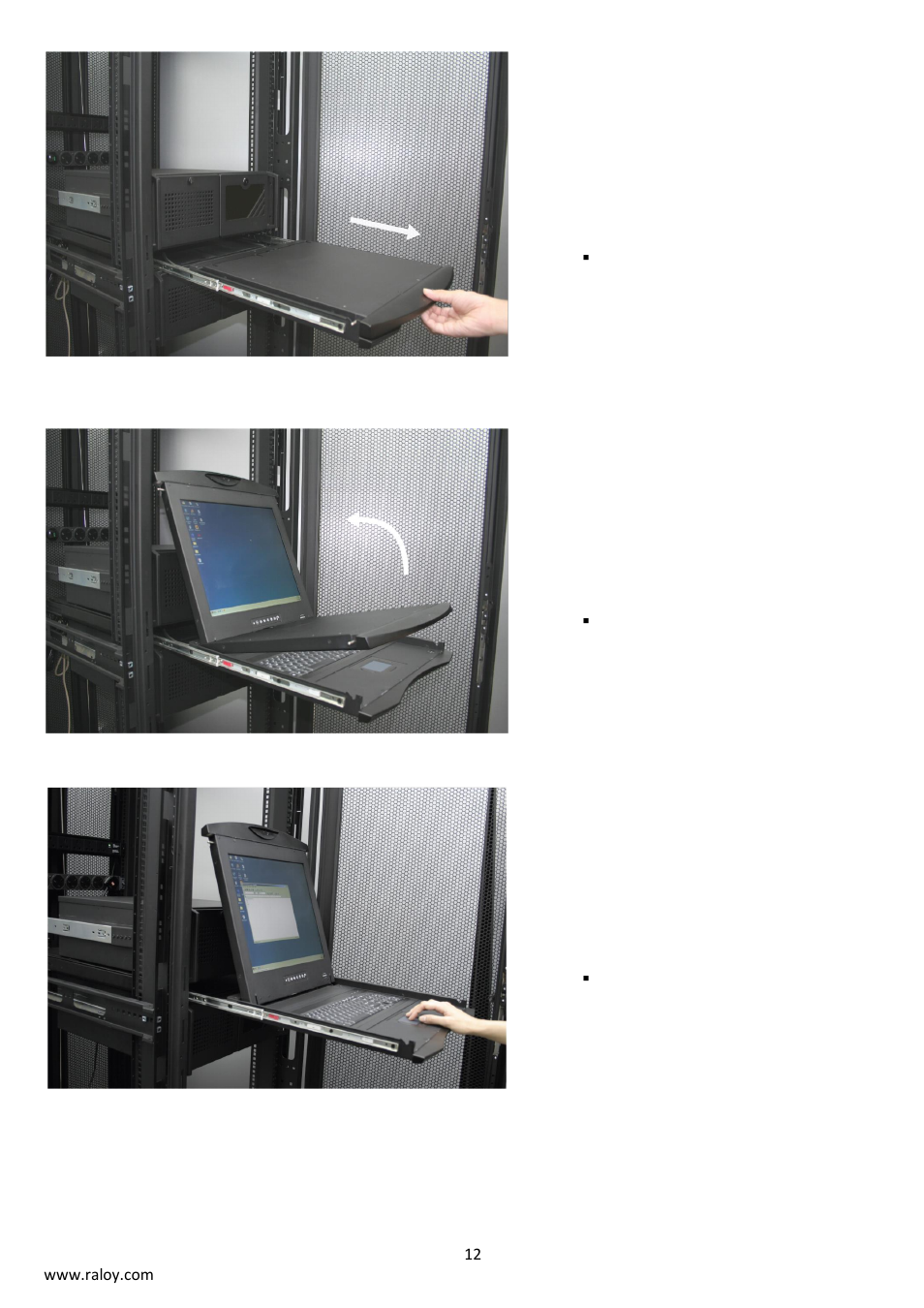 11 how to use the lcd keyboard drawer | Raloy RN117 User Manual | Page 12 / 22