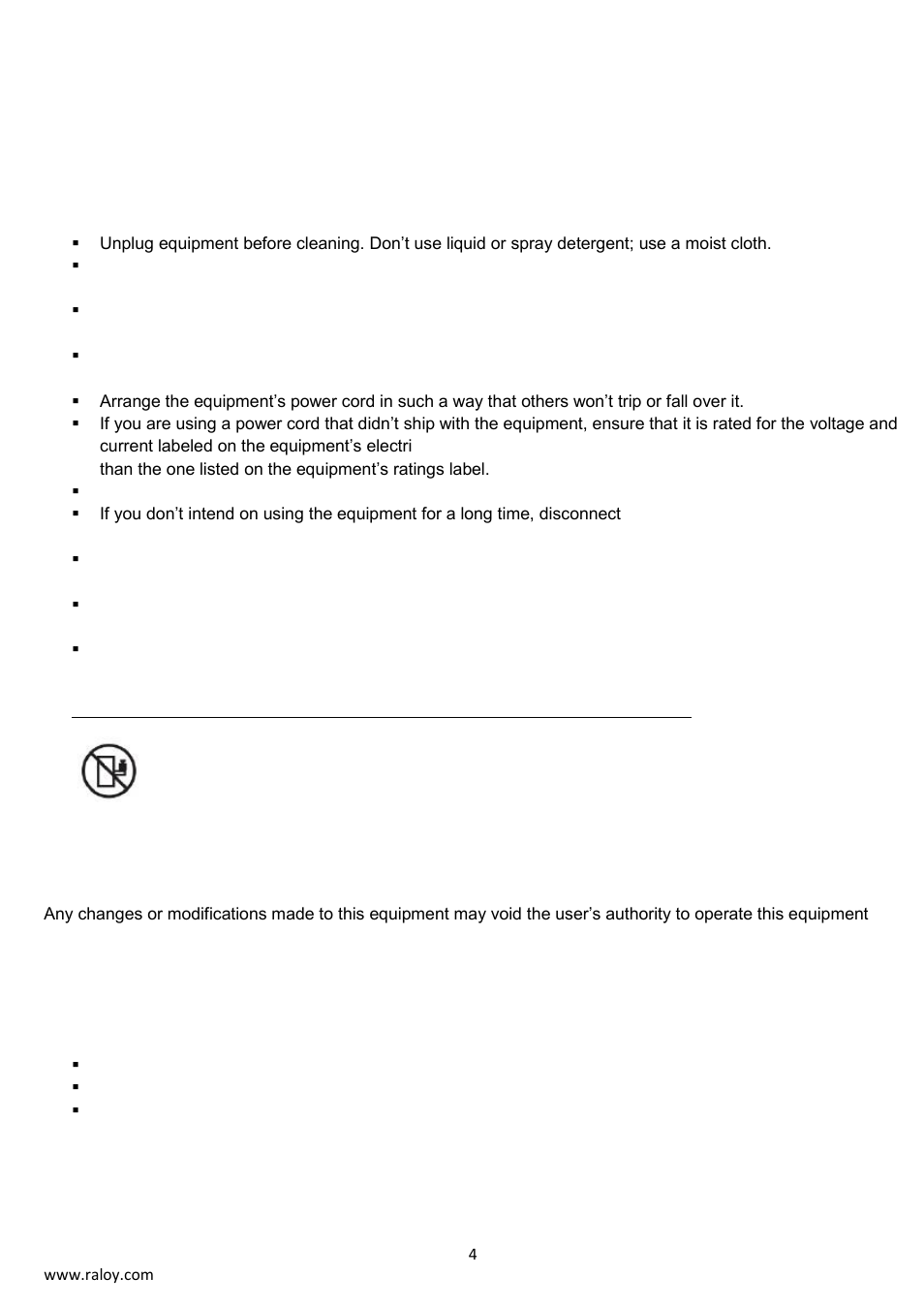 Raloy RN117 User Manual | Page 4 / 22