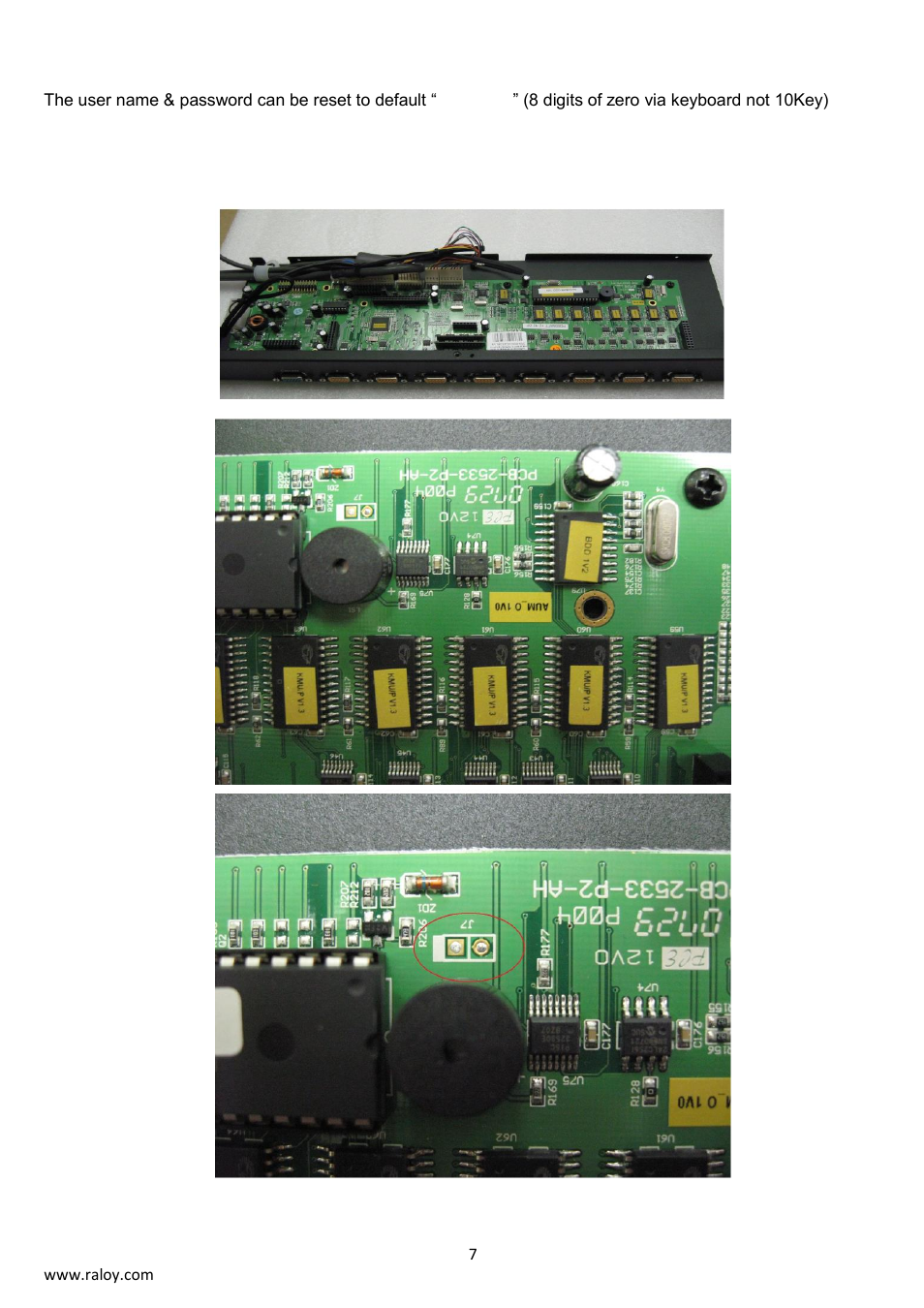 Raloy RN117 User Manual | Page 7 / 22