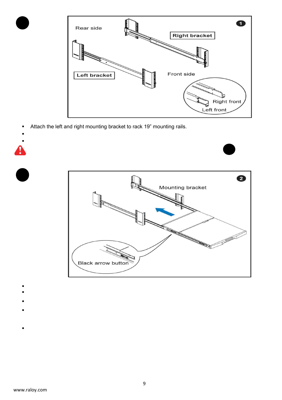 Caution | Raloy RN117 User Manual | Page 9 / 22