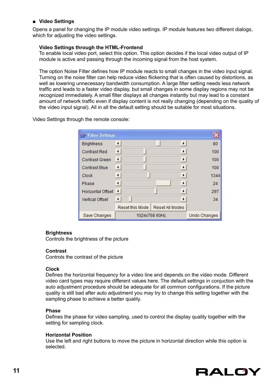 Raloy IP Functions for KVM User Manual | Page 14 / 44