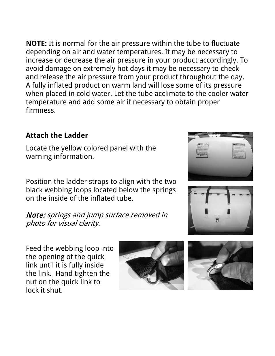 RAVE Sports Aqua Jump Eclipse 200 Water Park User Manual | Page 12 / 20