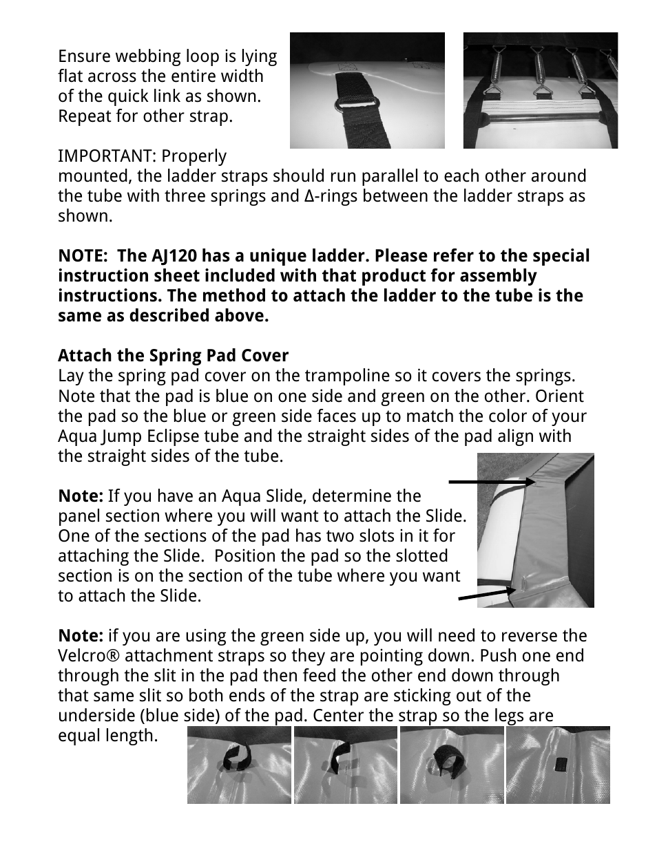 RAVE Sports Aqua Jump Eclipse 200 Water Park User Manual | Page 13 / 20