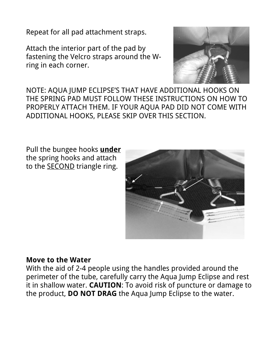 RAVE Sports Aqua Jump Eclipse 200 Water Park User Manual | Page 14 / 20