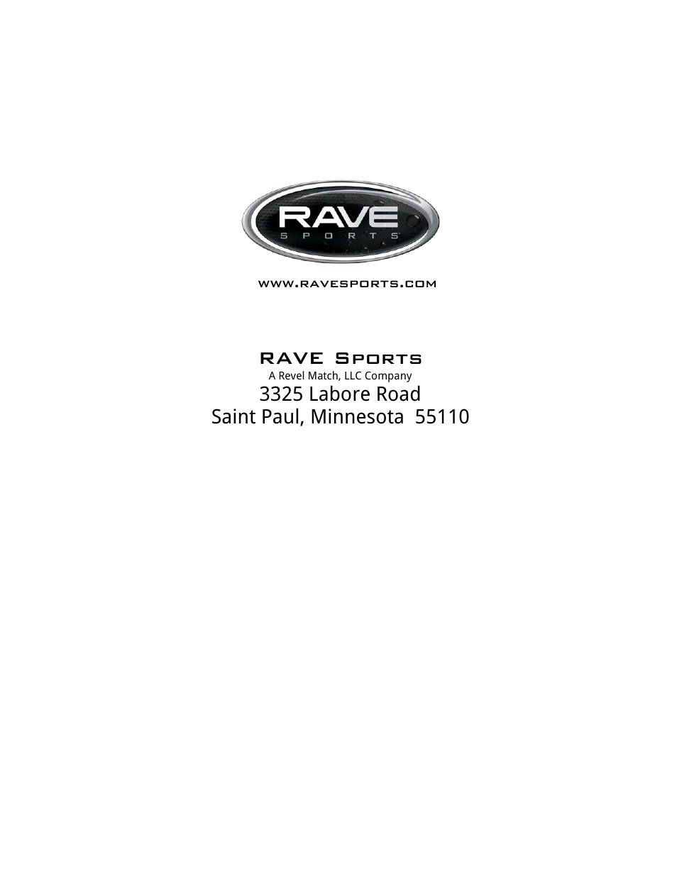 Rave sports | RAVE Sports Aqua Jump Eclipse 200 Water Park User Manual | Page 20 / 20