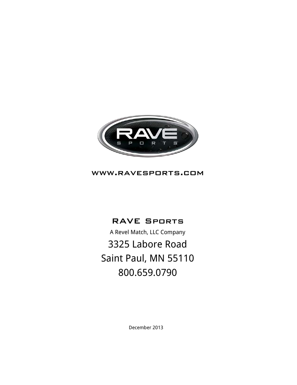 Rave sports | RAVE Sports Bongo 20 Bouncer Water Park User Manual | Page 16 / 16