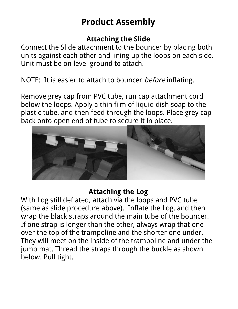 Product assembly | RAVE Sports Splash Zone Plus 12' User Manual | Page 11 / 24