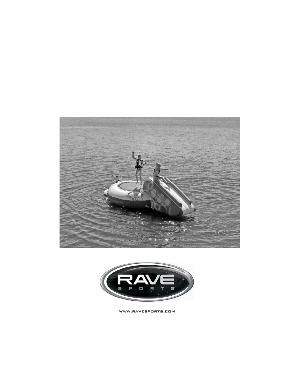 RAVE Sports O-Zone Plus Water Bouncer with Slide User Manual | 32 pages