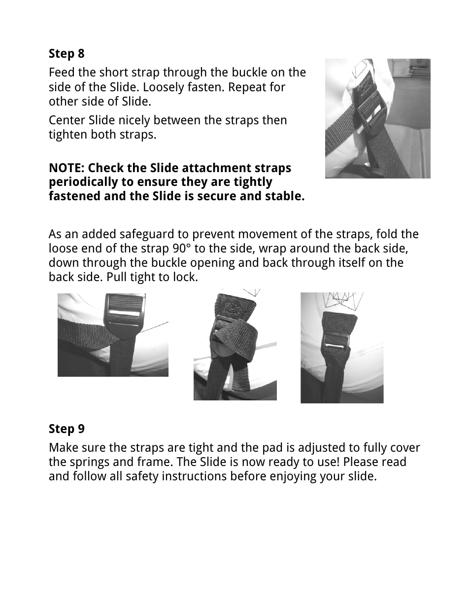 RAVE Sports Slidewalk User Manual | Page 11 / 24