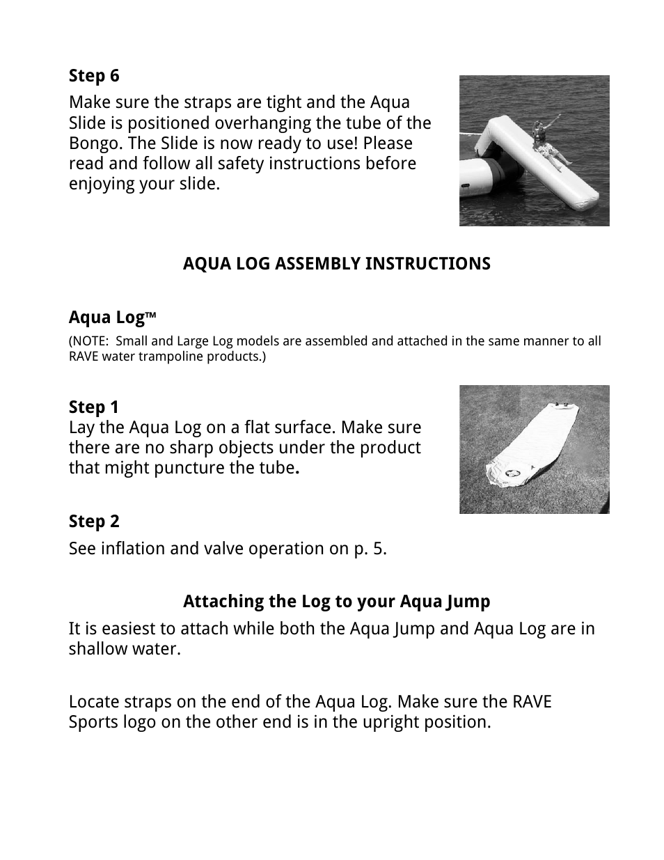 RAVE Sports Slidewalk User Manual | Page 14 / 24