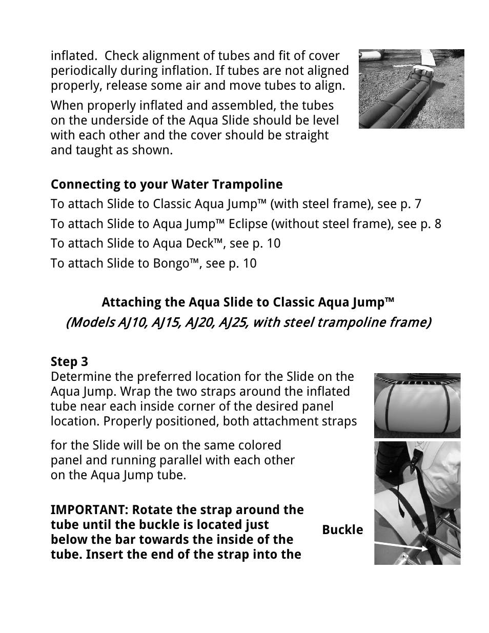 RAVE Sports Slidewalk User Manual | Page 8 / 24