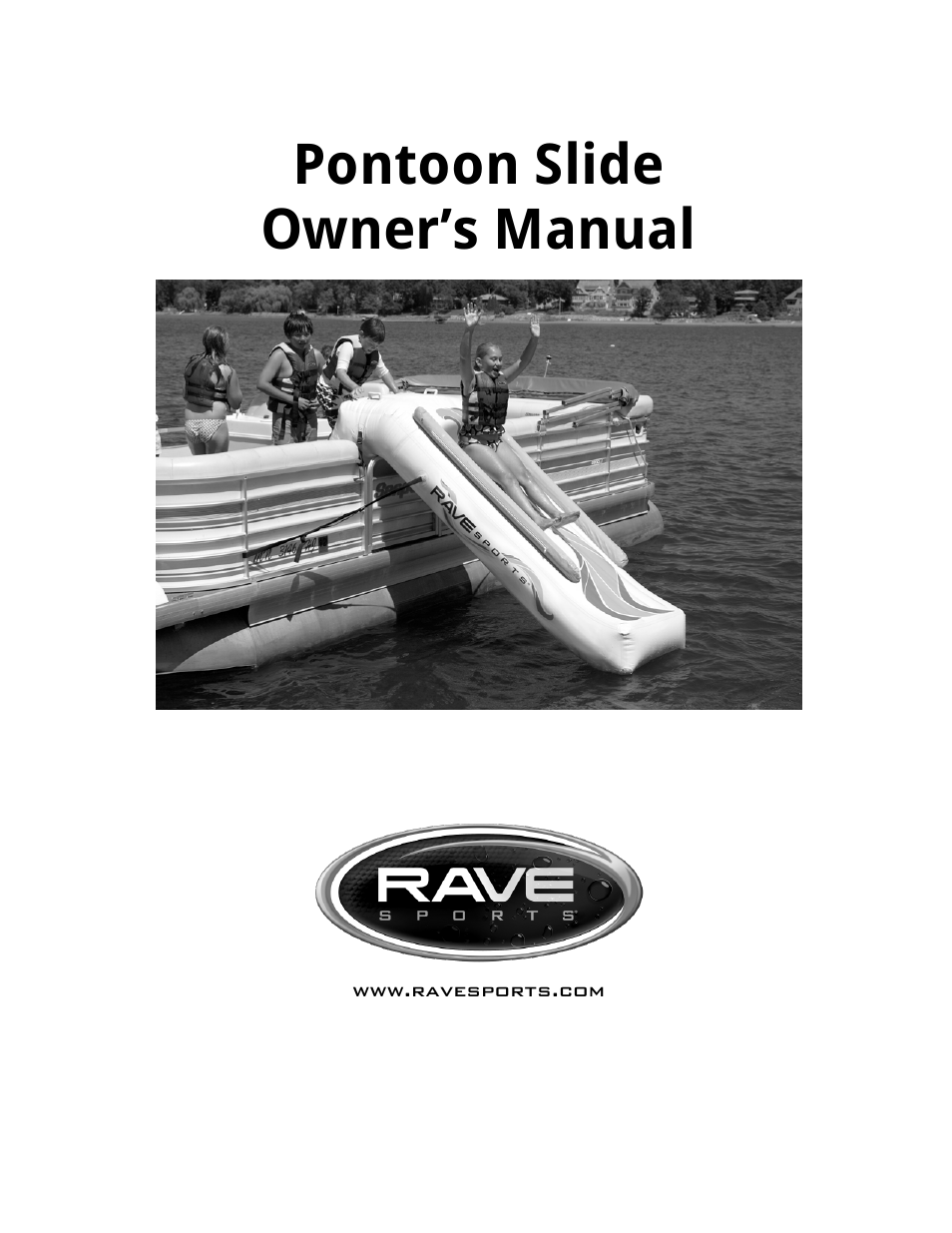 RAVE Sports Pontoon Slide User Manual | 16 pages