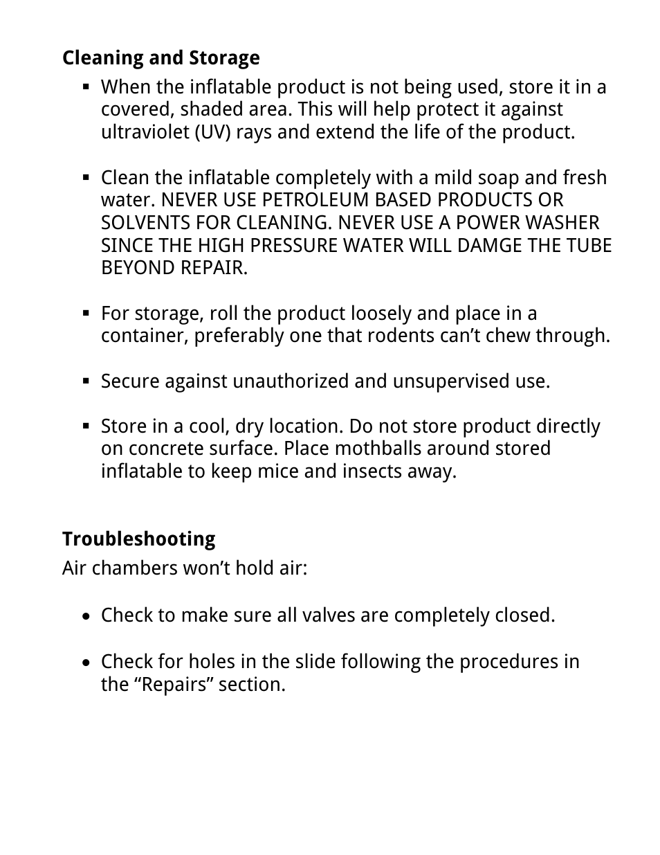 RAVE Sports Pontoon Slide User Manual | Page 12 / 16