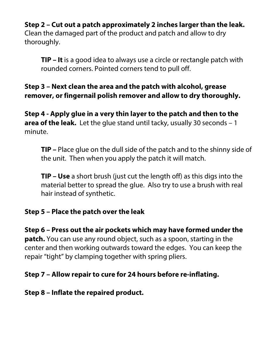 RAVE Sports Sky Totter User Manual | Page 13 / 16