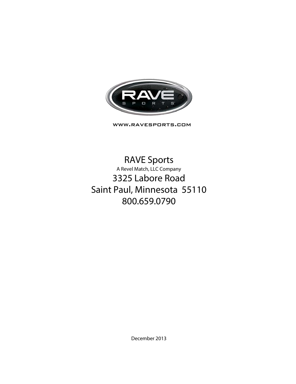 Rave sports | RAVE Sports Sky Totter User Manual | Page 16 / 16