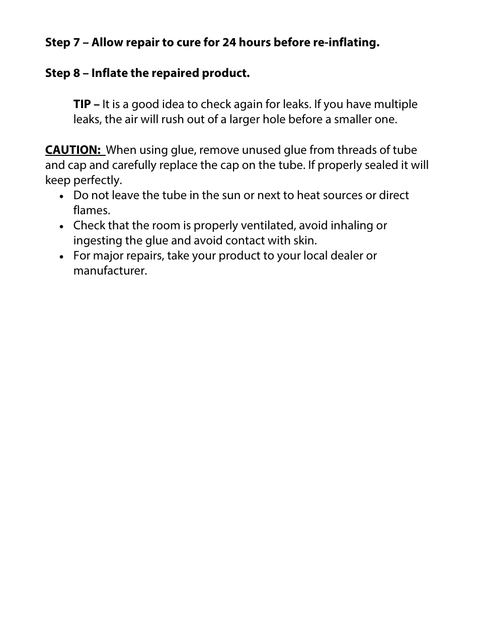 RAVE Sports 7' Iceberg User Manual | Page 14 / 16