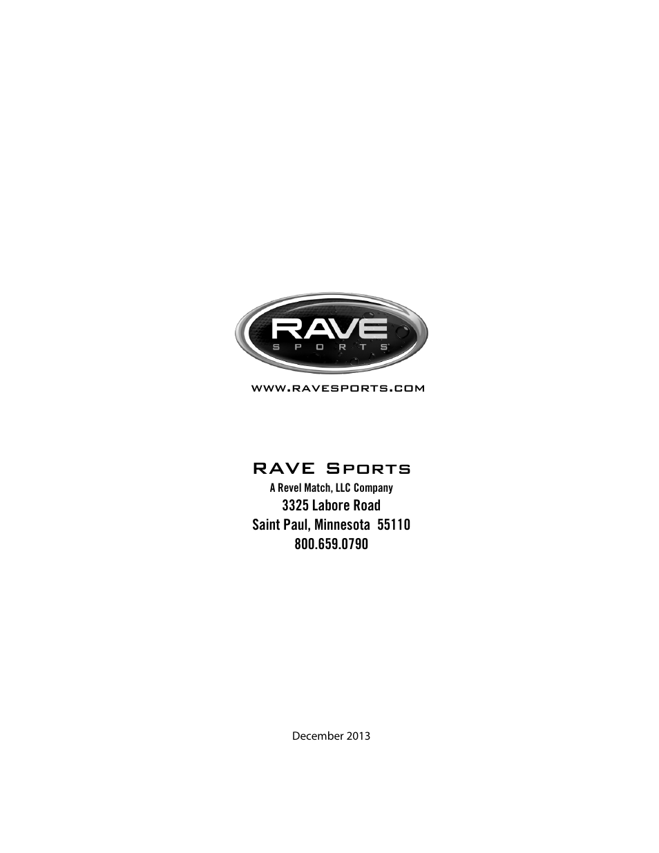 Rave sports | RAVE Sports 12' Saturn User Manual | Page 16 / 16