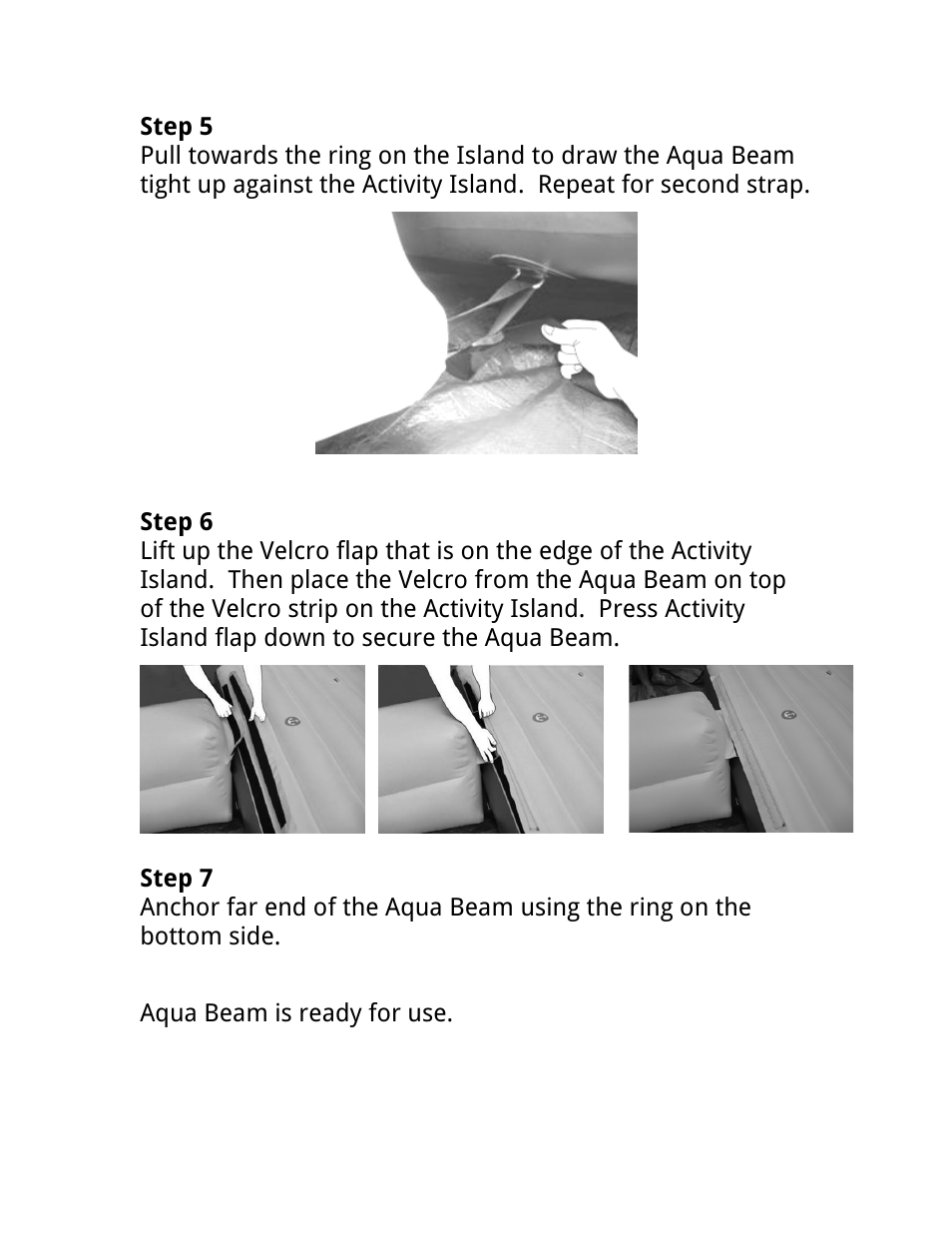 RAVE Sports Activity Island w/ EZ Up II Board Platform User Manual | Page 15 / 32