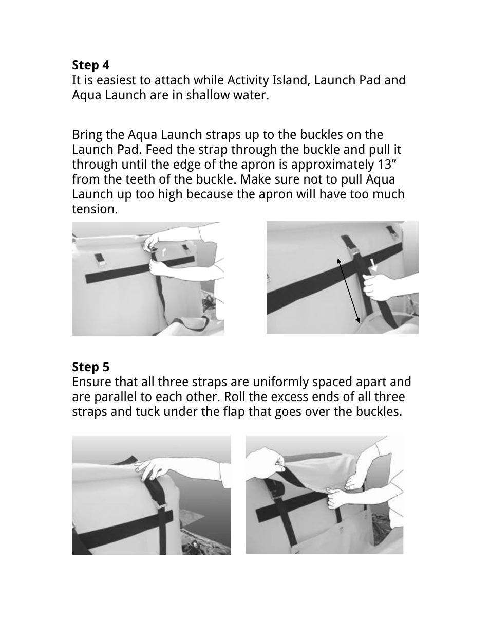 RAVE Sports Activity Island w/ EZ Up II Board Platform User Manual | Page 20 / 32