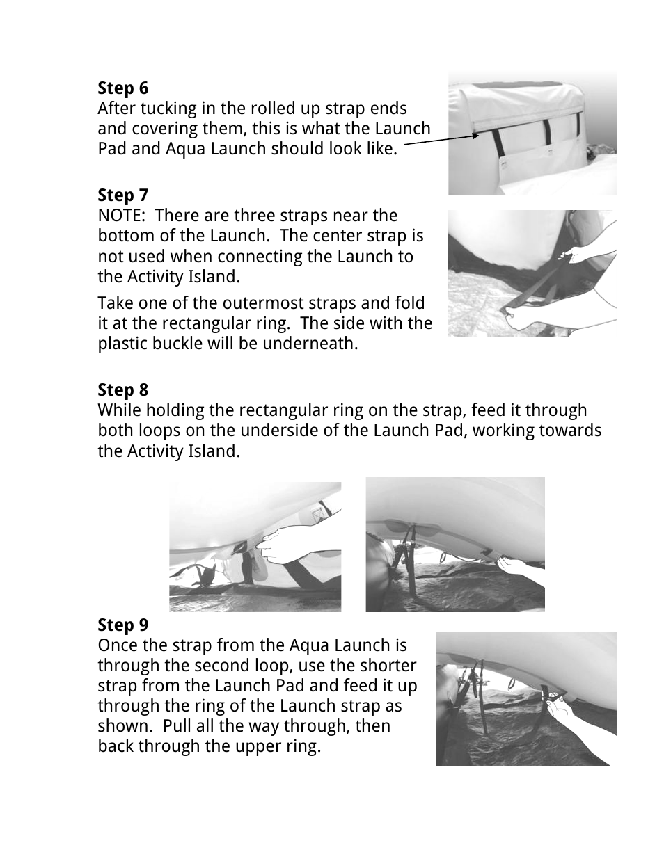 RAVE Sports Activity Island w/ EZ Up II Board Platform User Manual | Page 21 / 32