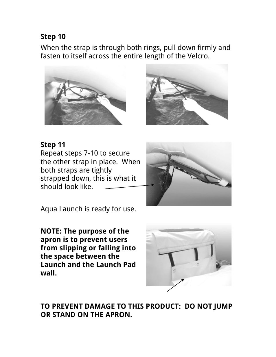 RAVE Sports Activity Island w/ EZ Up II Board Platform User Manual | Page 22 / 32