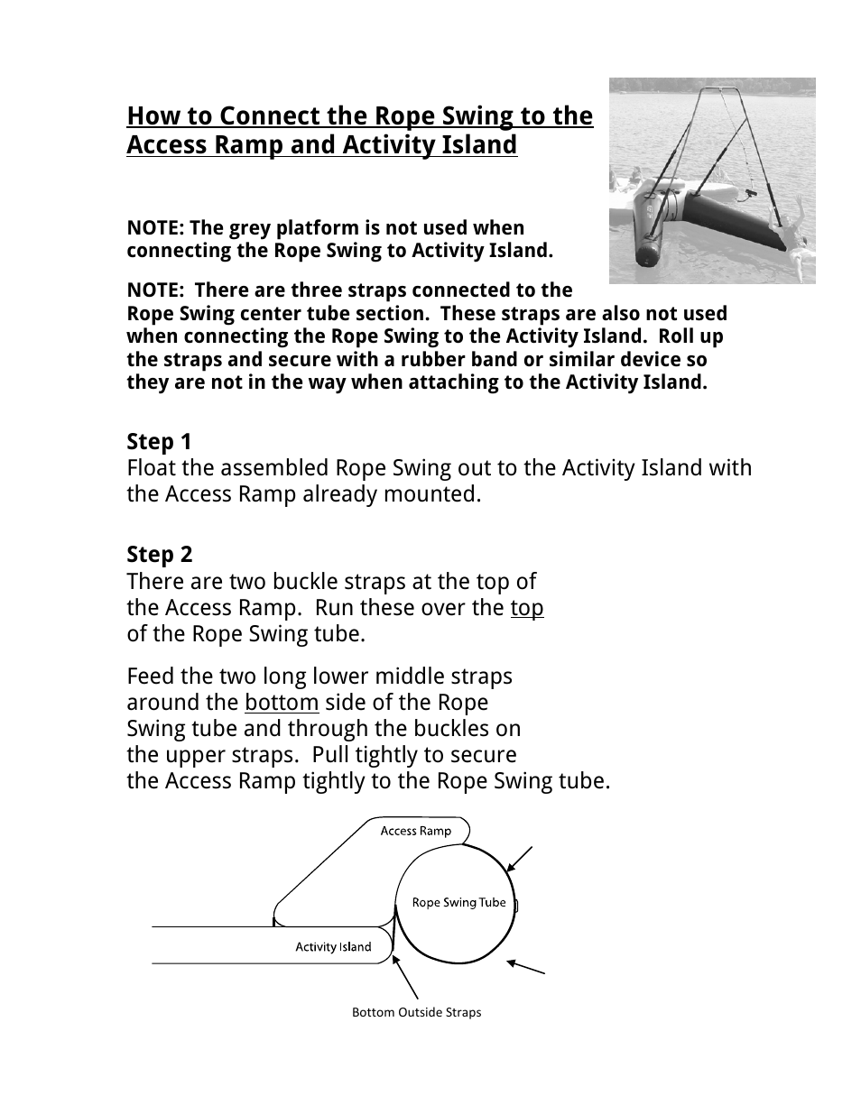 RAVE Sports Activity Island w/ EZ Up II Board Platform User Manual | Page 26 / 32