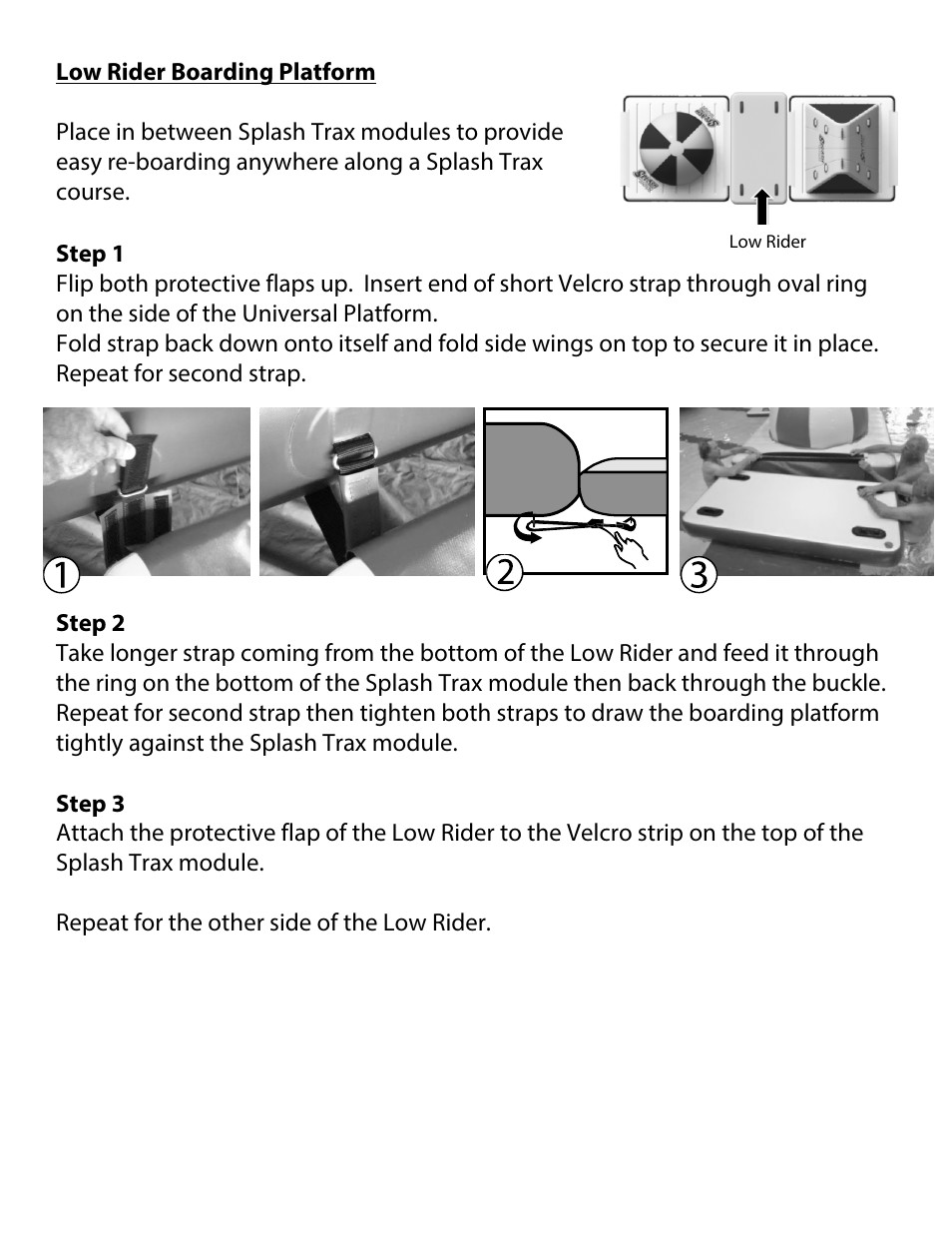RAVE Sports Splash Trax Arch Bridge User Manual | Page 23 / 32