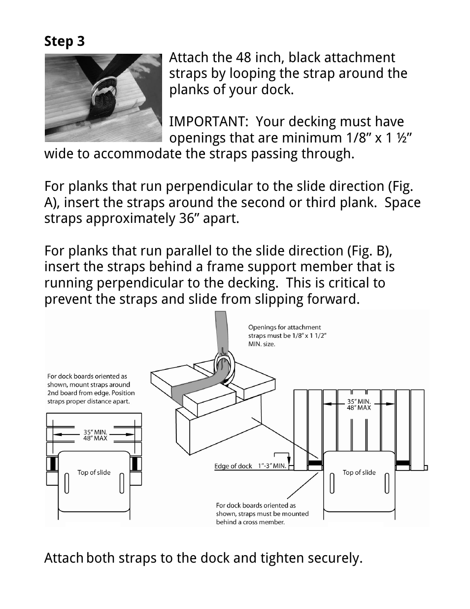 RAVE Sports Dock Slide User Manual | Page 10 / 16