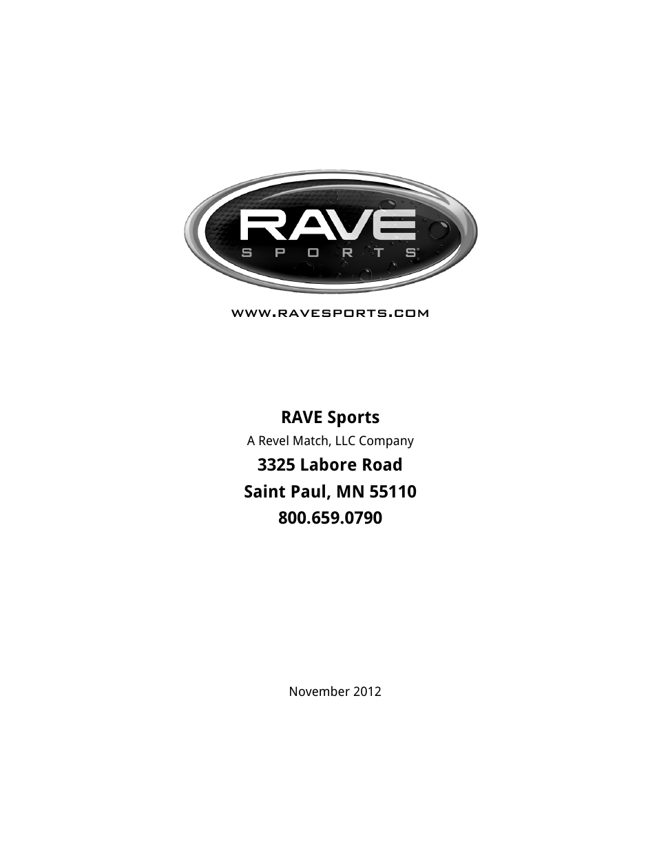 RAVE Sports Dock Slide User Manual | Page 16 / 16