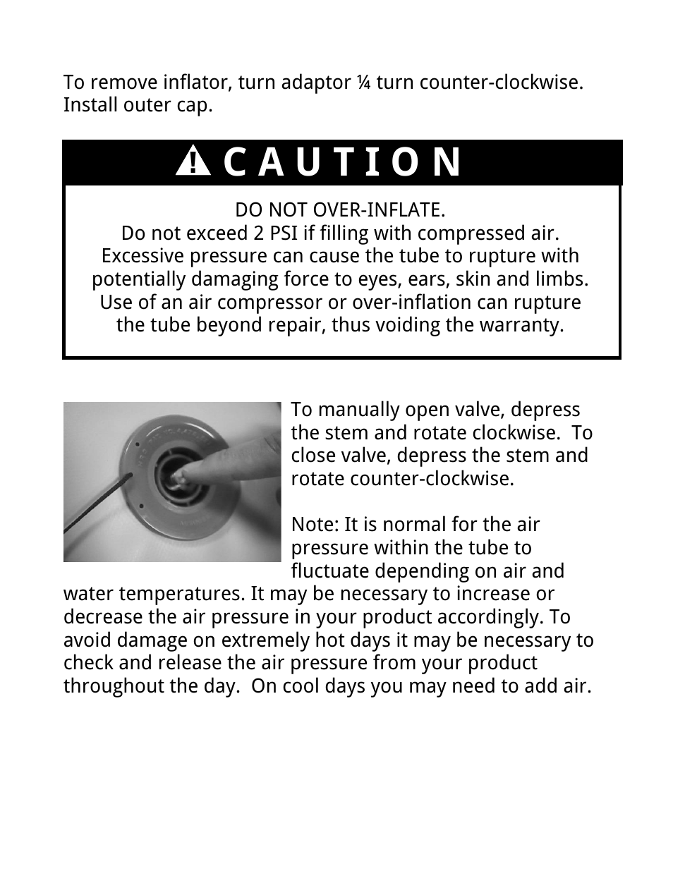 C a u t i o n | RAVE Sports Dock Slide User Manual | Page 9 / 16