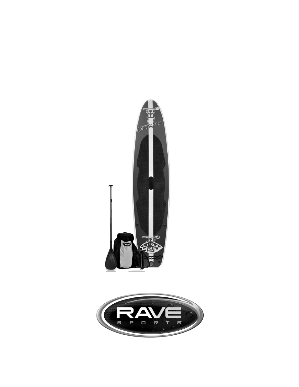 RAVE Sports Outback Inflatable SUP Board User Manual | 12 pages