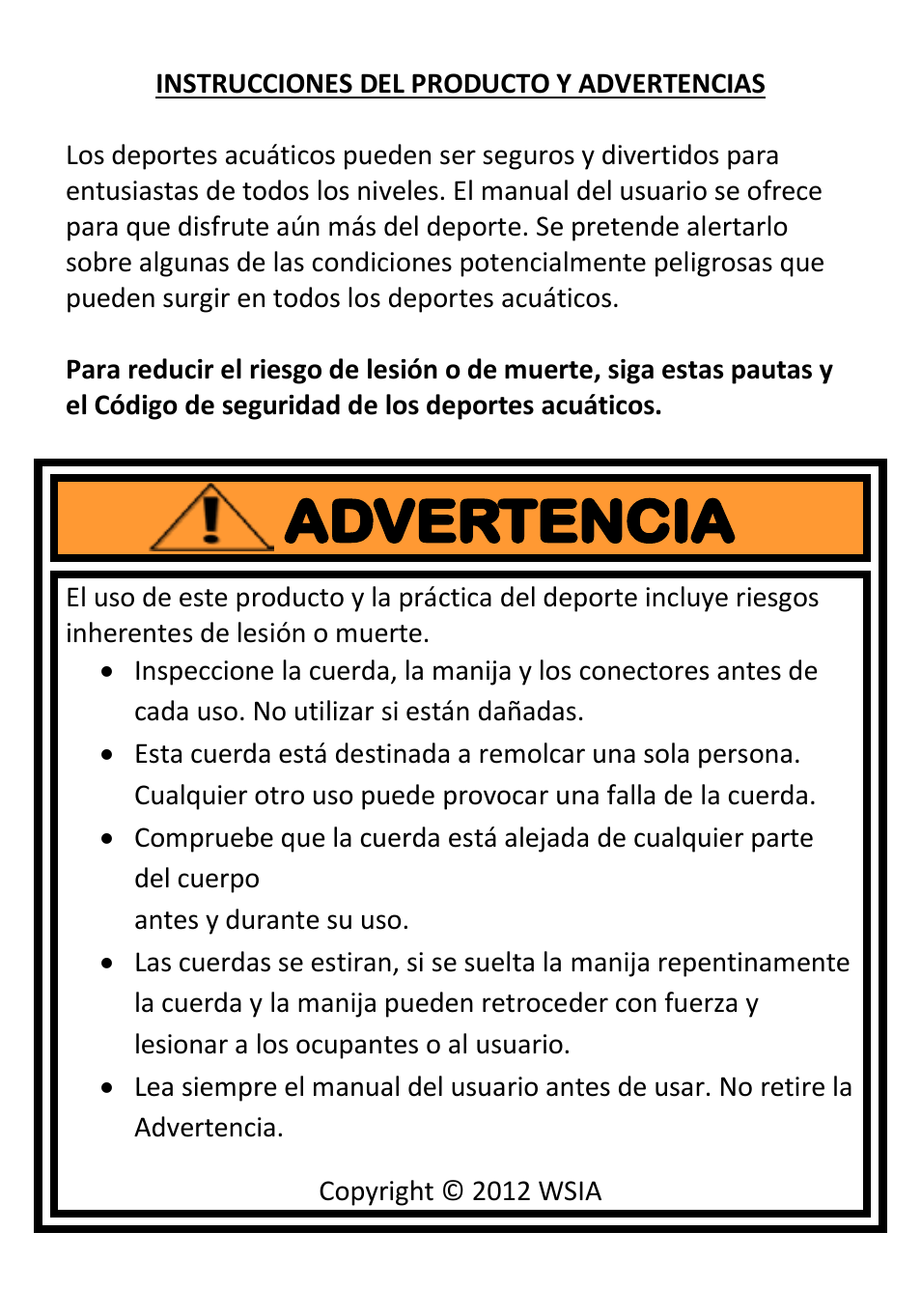 RAVE Sports Jr. Wakeboard Starter Package User Manual | Page 14 / 20