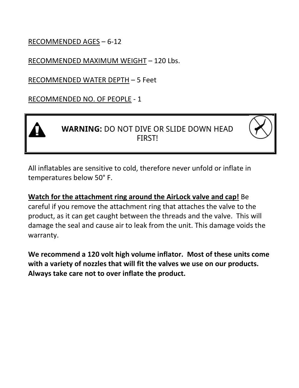 RAVE Sports Cosmic Slide Pool Slide User Manual | Page 4 / 8