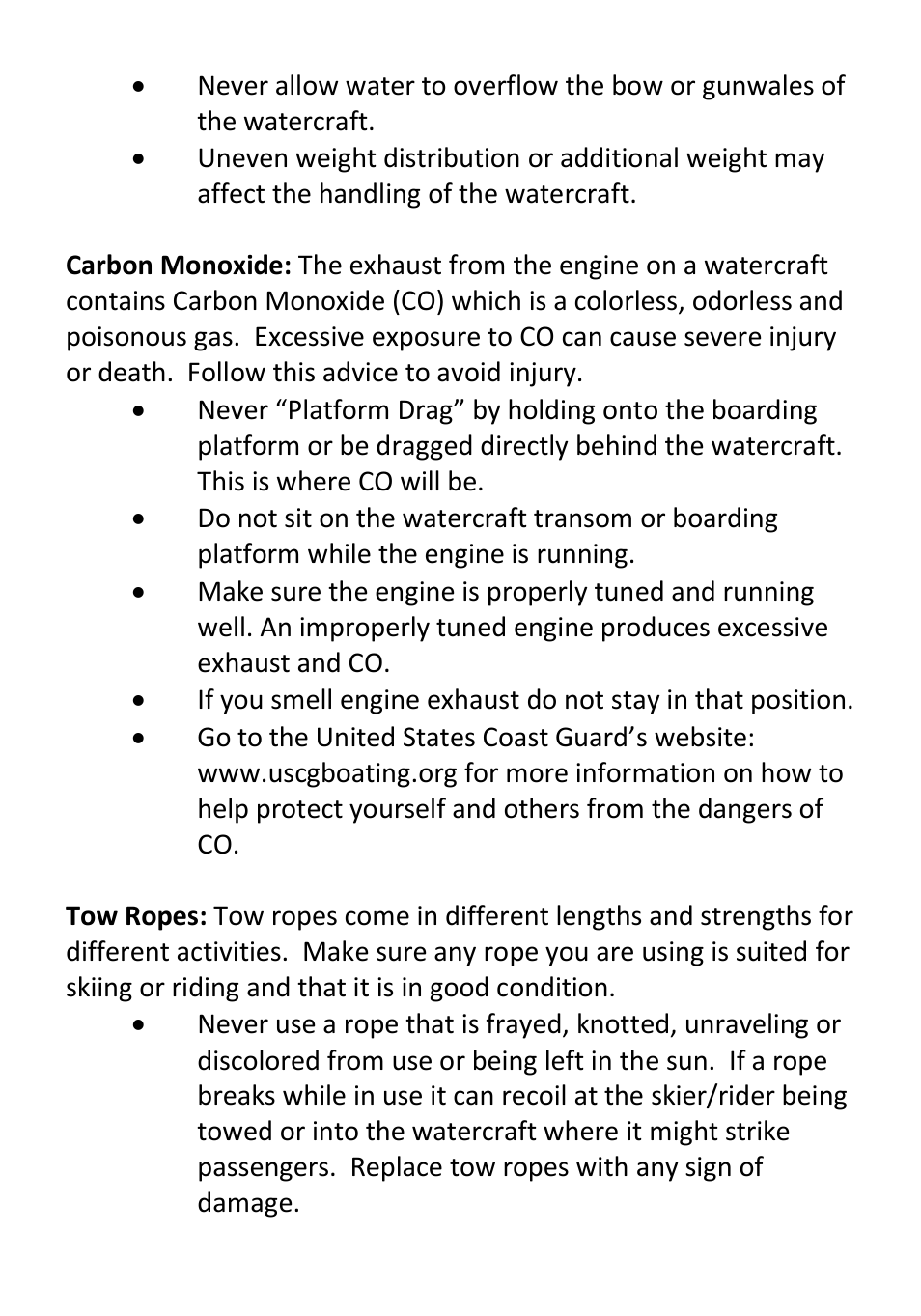 RAVE Sports 2 Rider Tow Rope User Manual | Page 3 / 20