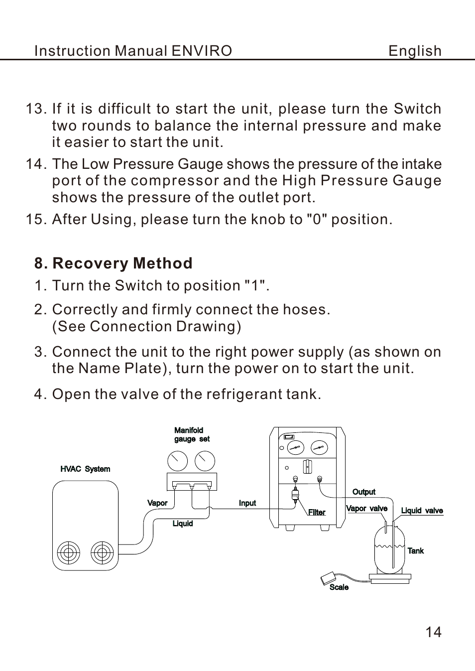 页 17 | REFCO ENVIRO User Manual | Page 17 / 26