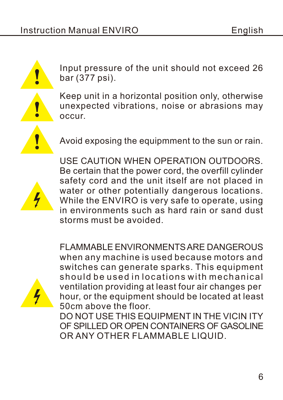 REFCO ENVIRO User Manual | Page 9 / 26