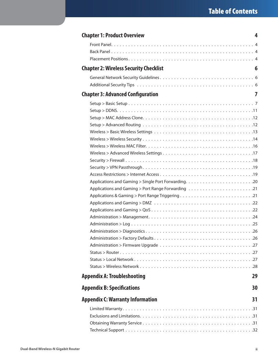 Cisco WRT320N User Manual | Page 3 / 53