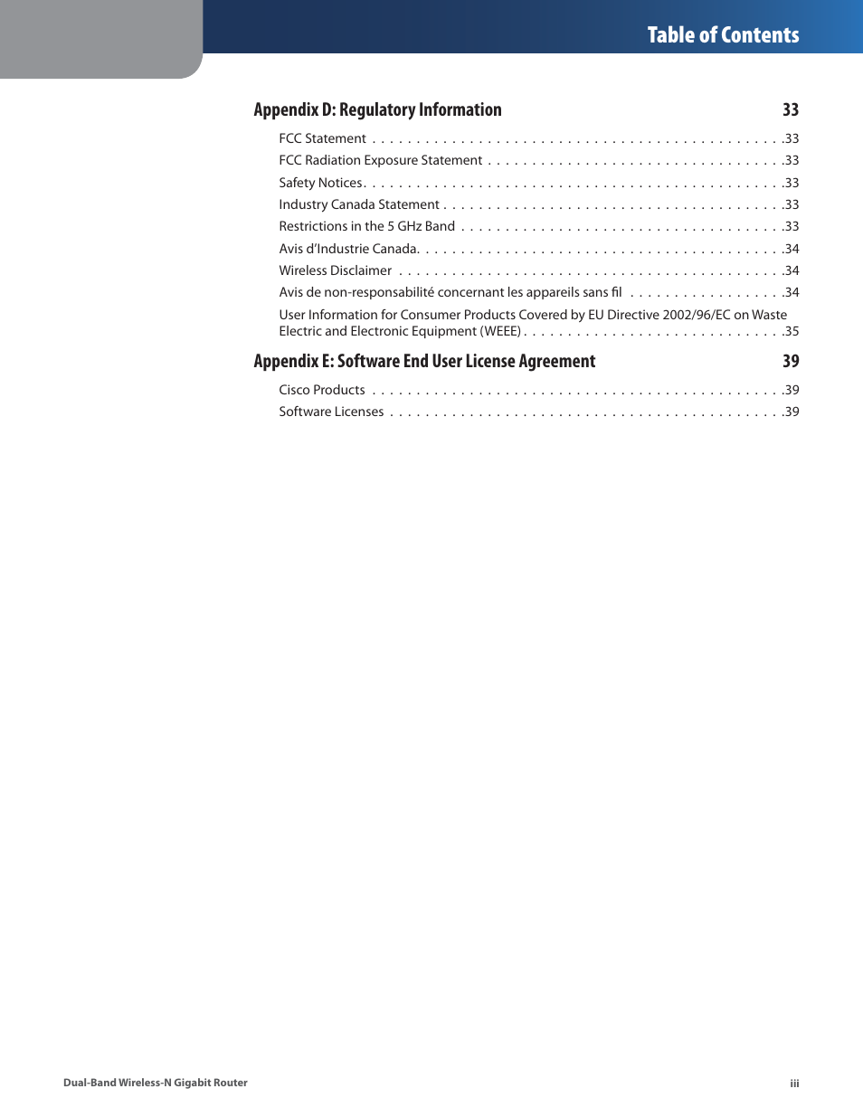 Cisco WRT320N User Manual | Page 4 / 53