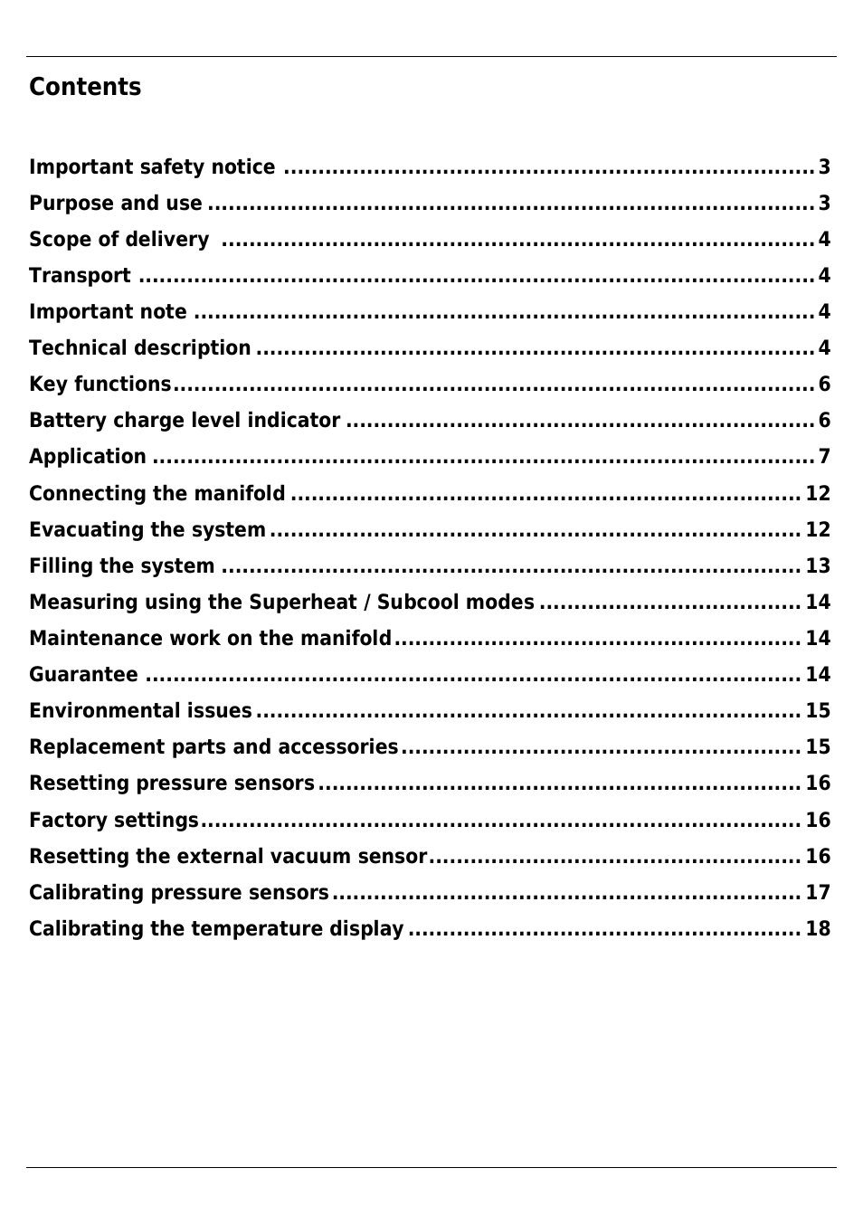 REFCO DIGIMON4 User Manual | Page 4 / 61