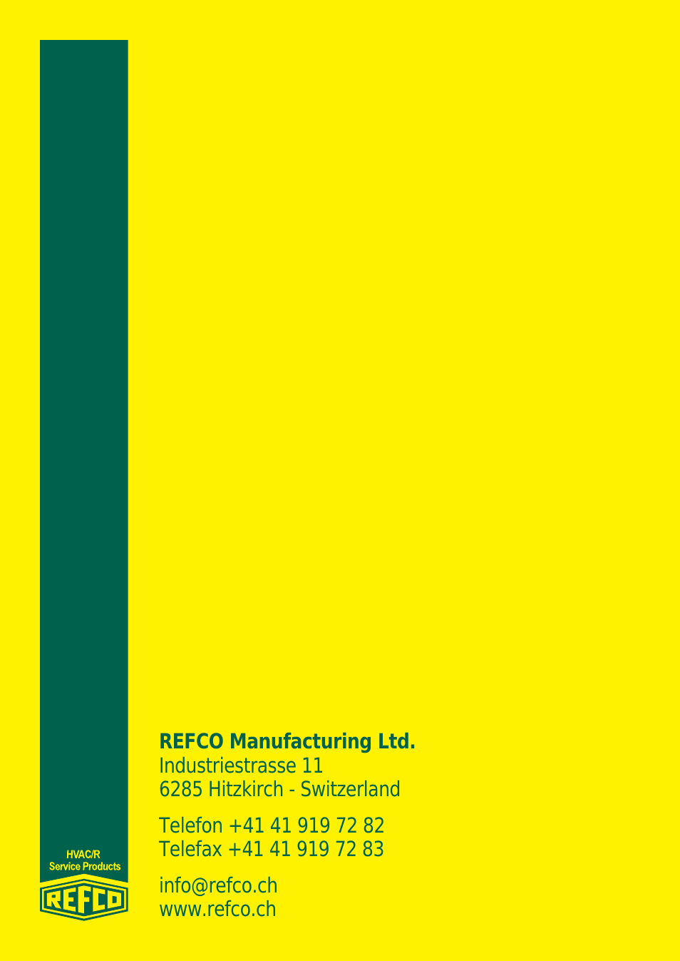 REFCO OCTA-WIRELESS User Manual | Page 80 / 80
